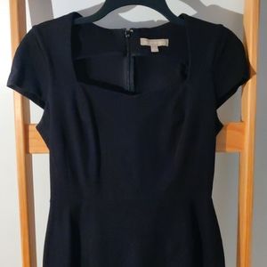 Elegant fitted black dress